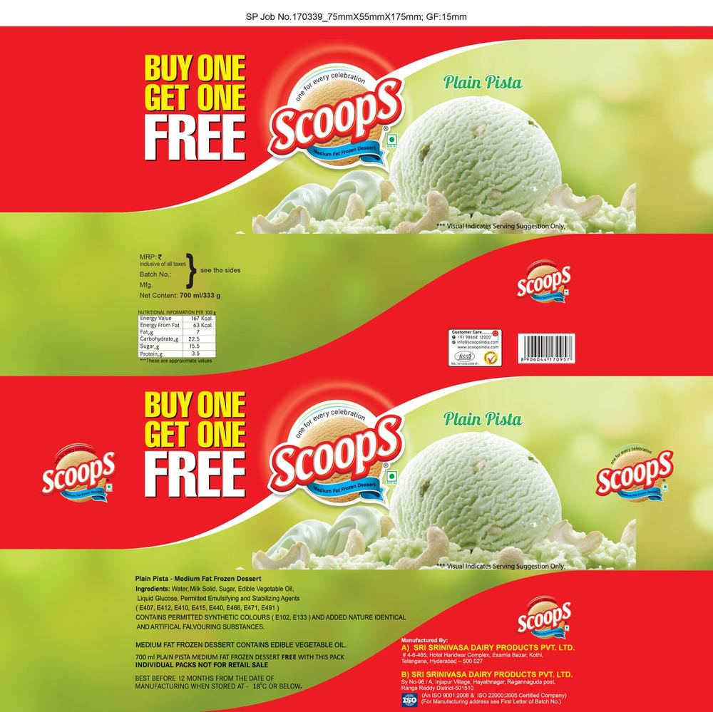 Scoops carton artwork