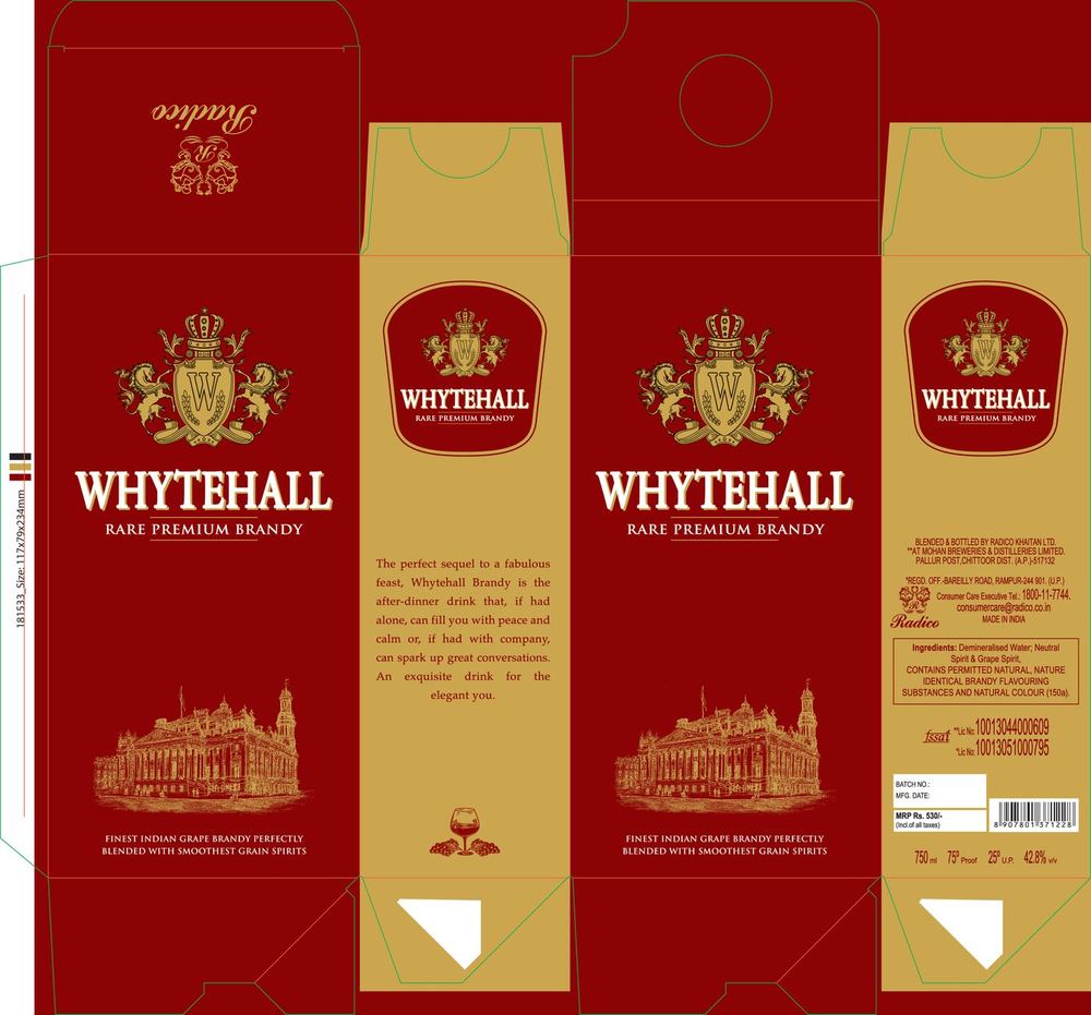 Whytehall carton artwork