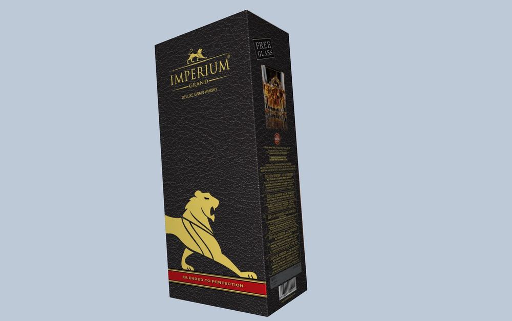 Imperium Grand premium spirits carton