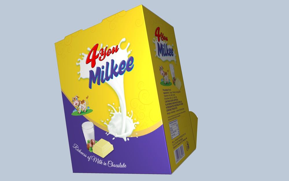 4You Milkee display carton