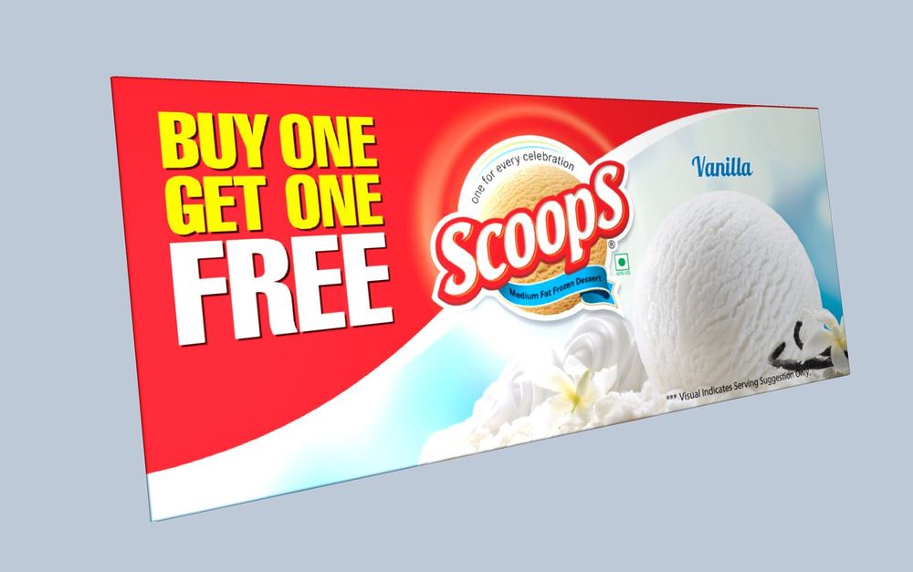 Scoops 700 ml carton